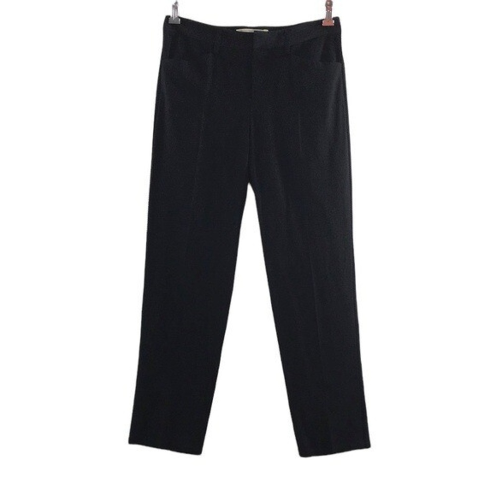 Athe Vanesa Bruno Anthro‎ Black Dress Pants Womens EU 36 Virgin Wool Mohair